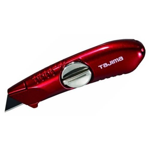 Tajima VR-101R  VR-Series Fixed-blade Utility Knife with 3 V-REX Blades - Red