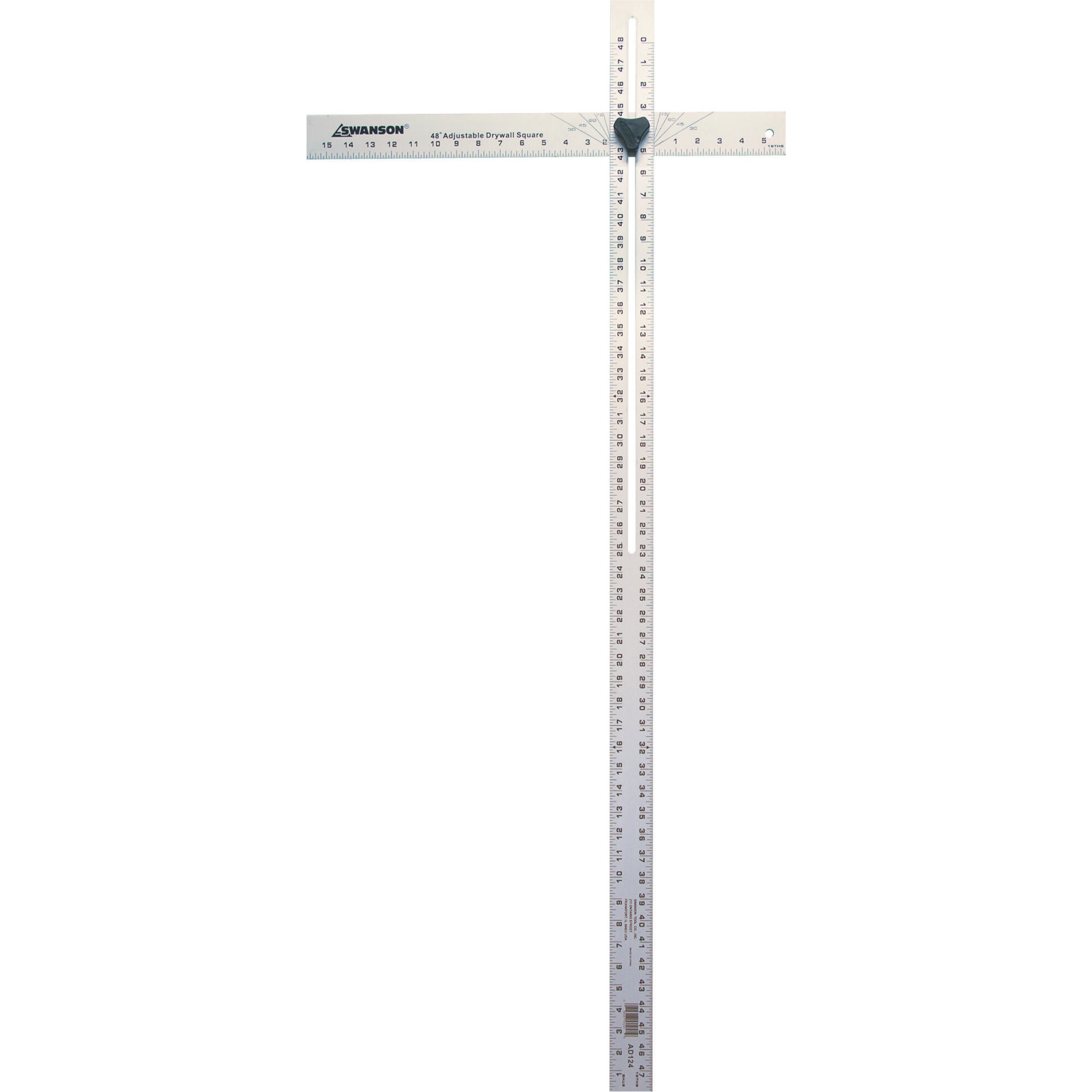 Swanson AD124  48" Adjustable Aluminum Drywall Square