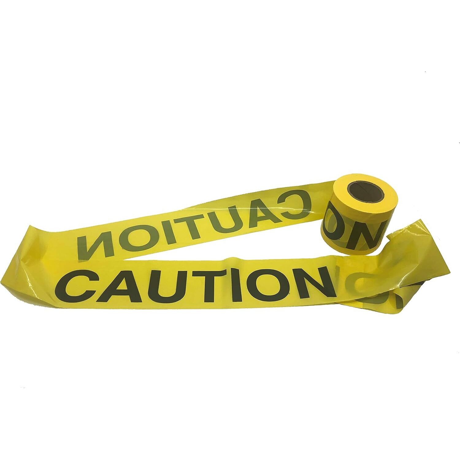Swanson BT30CAU2  3" x 300' CAUTION 2 mil Yellow/Black Barricade Tape