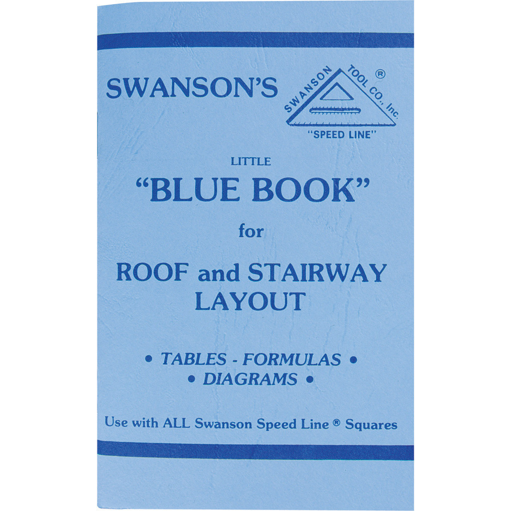 Swanson P0110  Little "Blue Book" for Roof and Stairway Layout
