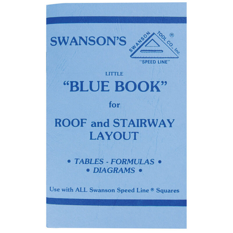 Swanson P0110 Little "Blue Book" for Roof and Stairway Layout Swanson P0110 Little "Blue Book" for Roof and Stairway Layout