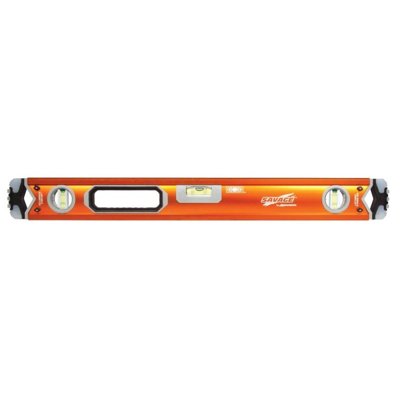Savage SVB240 24" Professional Box Beam Level with Gel End Cap