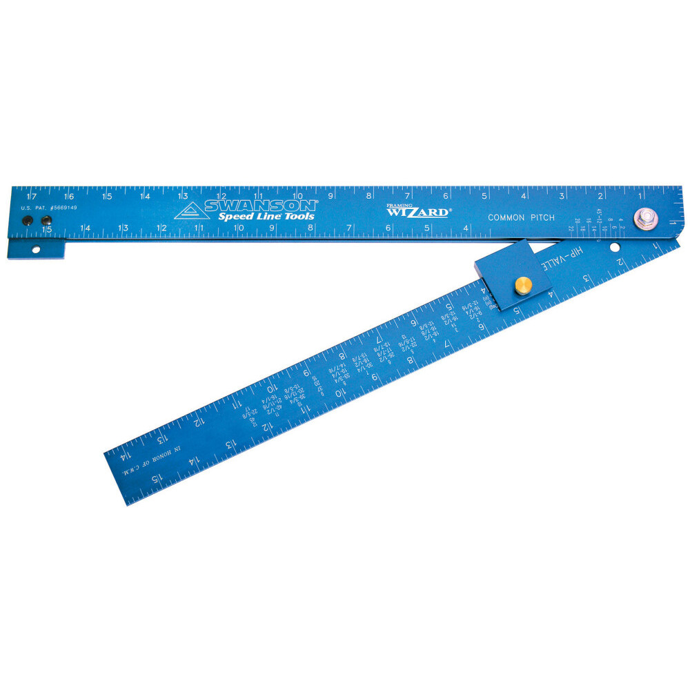 Swanson T001WZ  16" x 18" 'Framing Wizard' Folding Framing Square