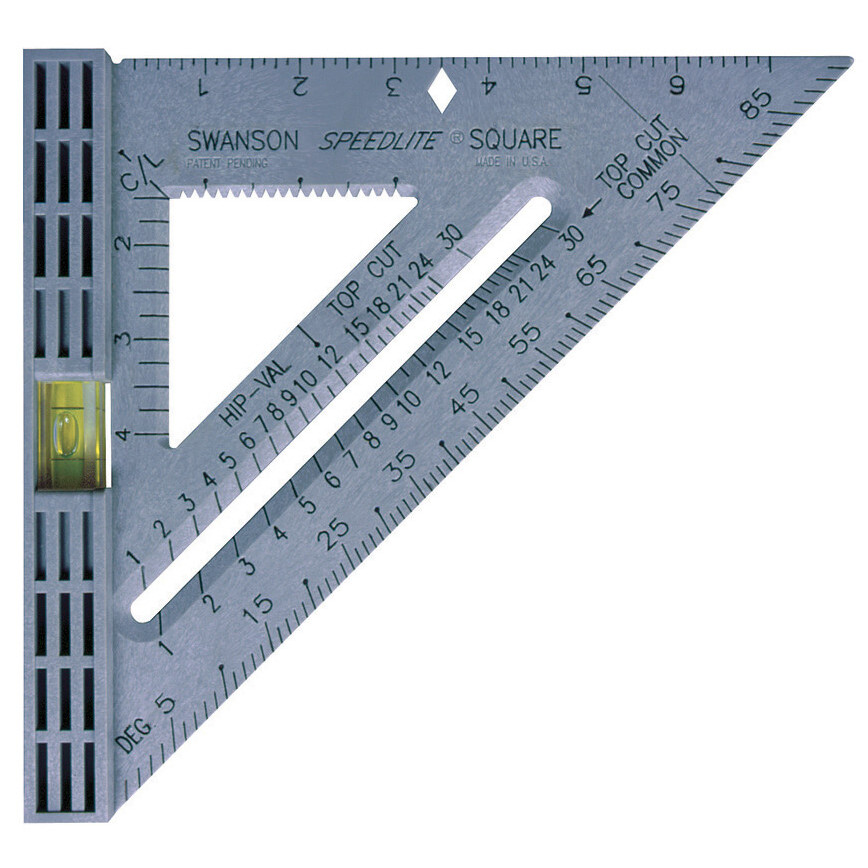 Swanson T0111  8" Speedlite Level Square Gray