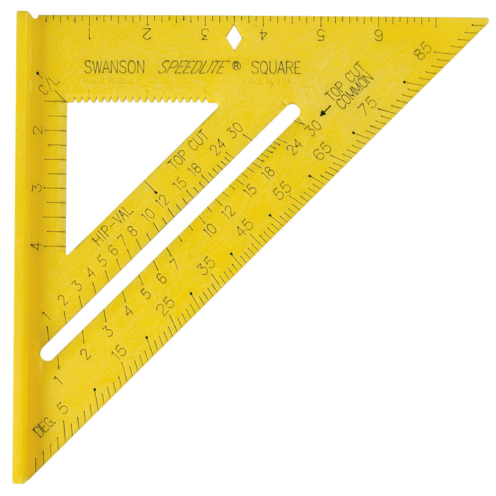 Swanson T0119 8" Speedlite Rafter Squares Contractors Yellow Swanson T0119 8" Speedlite Rafter Squares Contractors Yellow
