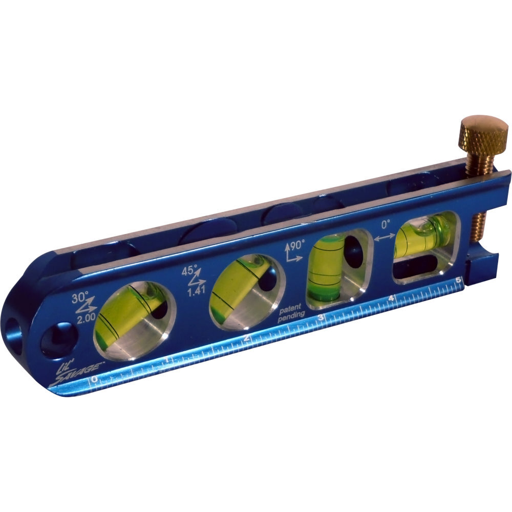 Swanson TL041M  6" Lil' Savage Magnetic Torpedo Level with Conduit Bender