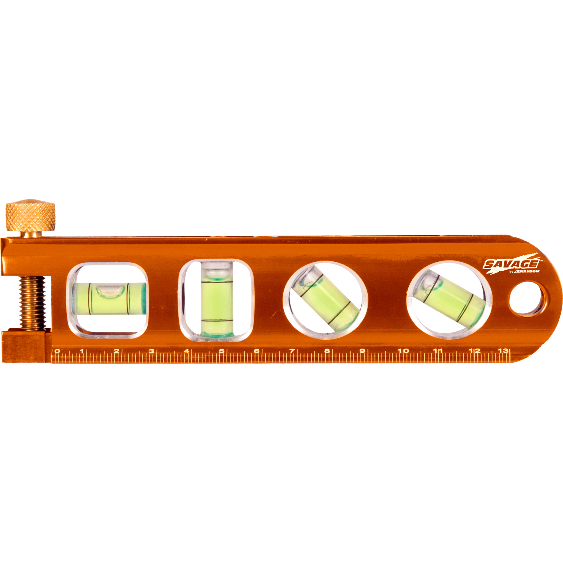 Swanson TL041M  6" Lil' Savage Magnetic Torpedo Level with Conduit Bender