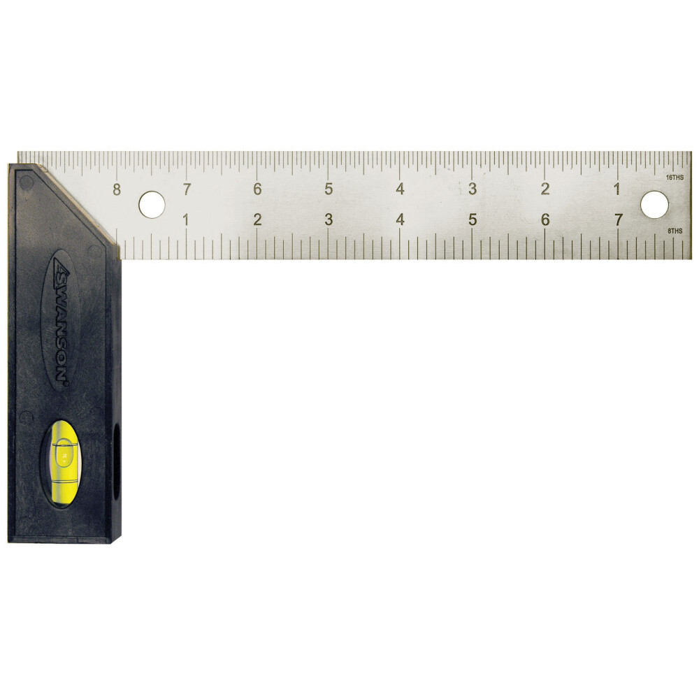 Swanson TS151  8" Speedlite Try and Miter Square