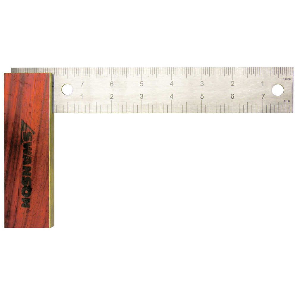 Swanson TS152  8" Try Square with Hardwood Handle