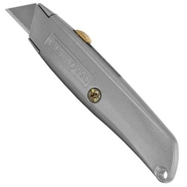 Stanley 10-099 6" Classic 99 Retractable Blade Utility Knife Stanley 10-099 6" Classic 99 Retractable Blade Utility Knife