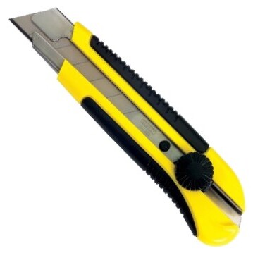 Stanley 10-425  1" / 25mm Snap-Off Knife with Dynagrip