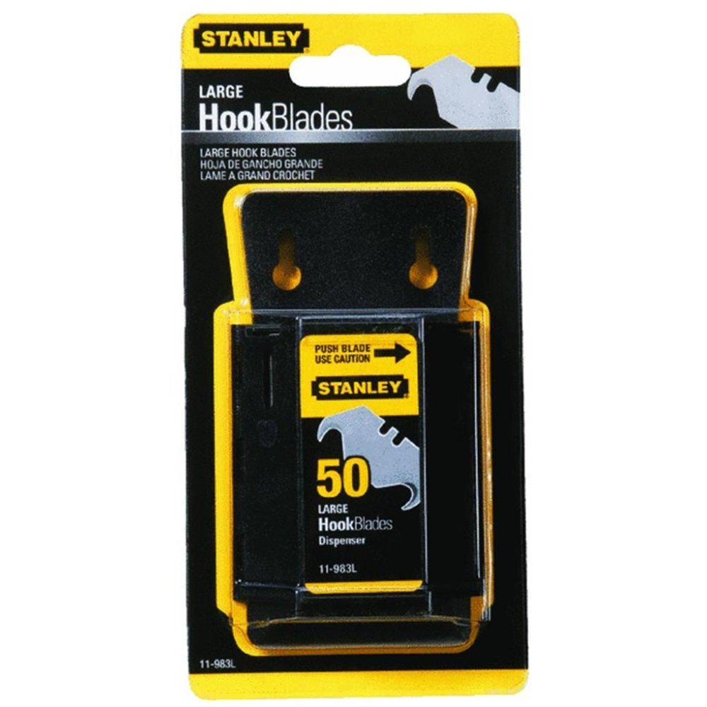 Stanley 11-983L  Blade Utility Knife Large with Dispenser 50 Per Pack
