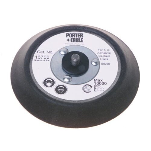 Porter Cable 13700 5" Standard Profile Adhesive Back Replacement Pad Porter Cable 13700 5" Standard Profile Adhesive Back Replacement Pad