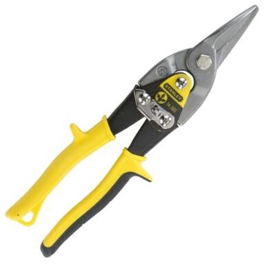 Stanley 14-563 MaxSteel Straight Cut Aviation Snips Stanley 14-563 MaxSteel Straight Cut Aviation Snips