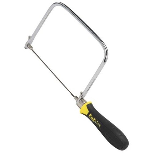 Stanley 15-104 4-3/4" Depth FatMax Coping Saw with Cushion Grip Handle Stanley 15-104 4-3/4" Depth FatMax Coping Saw with Cushion Grip Handle