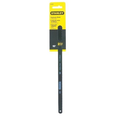 Stanley 15-908A  10" x 18 TPI HCS Hacksaw Blades 2 per Package