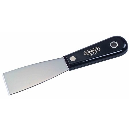 Stanley 28-141 1-1/2" Stiff Blade Putty Knife Nylon Handle Stanley 28-141 1-1/2" Stiff Blade Putty Knife Nylon Handle
