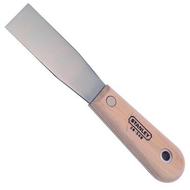 Stanley 28-540  1-1/4" Flexible Blade Putty Knife Hardwood Handle