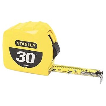 Stanley 30-464  30' x 1" High-Visibility Tape Measure - Yellow