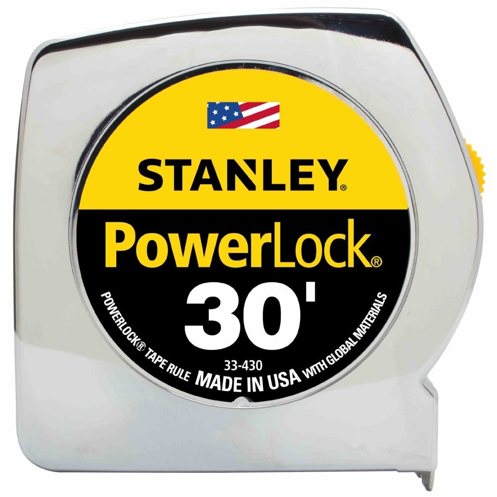 Stanley 33-430 30' x 1" PowerLock Classic Tape Measure Stanley 33-430 30' x 1" PowerLock Classic Tape Measure