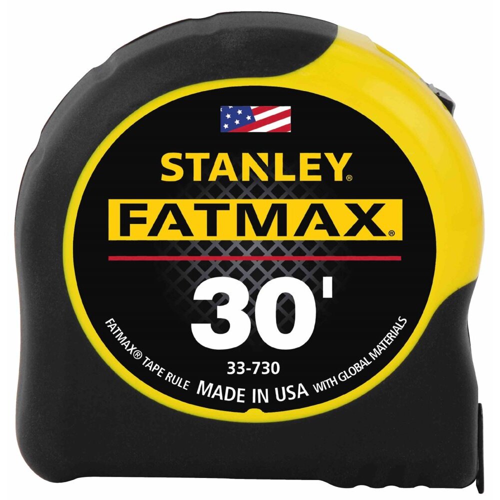 Stanley 33-730 30' x 1-1/4" FatMax Tape Measure with Blade Armor Coating Stanley 33-730 30' x 1-1/4" FatMax Tape Measure with Blade Armor Coating