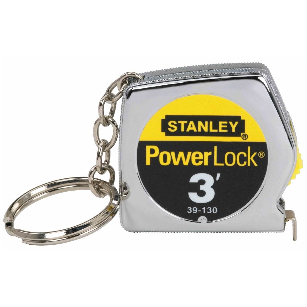 Stanley 39-130 3' x 1/4" PowerLock Keychain Tape Measure Stanley 39-130 3' x 1/4" PowerLock Keychain Tape Measure