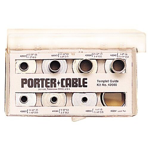 Porter Cable 42000 9-Piece Template Guide Kit Porter Cable 42000 9-Piece Template Guide Kit