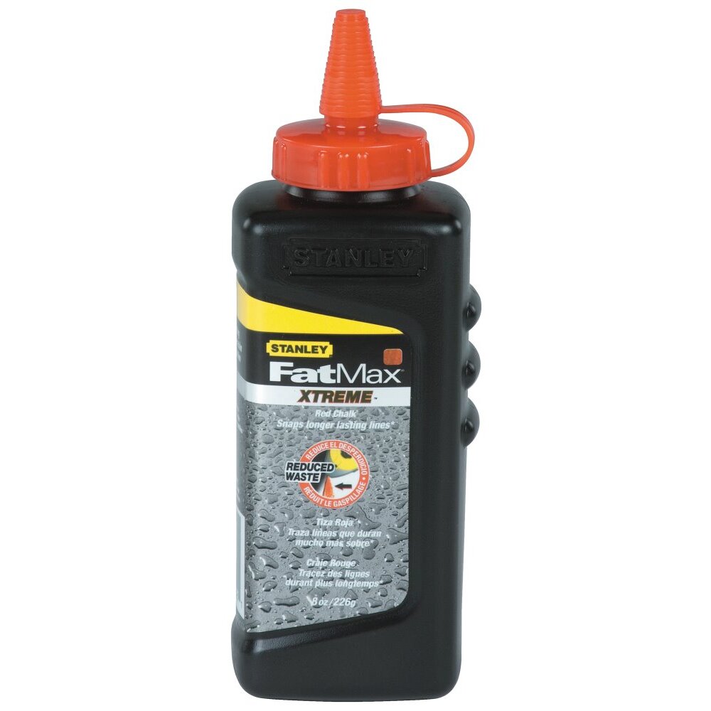 Stanley 47-821  Chalk Refill Red 8 oz