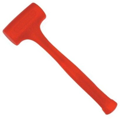 Stanley 57-532A  28 oz. Compo-Cast Standard Head Soft Face Hammer - 12-7/8" Length