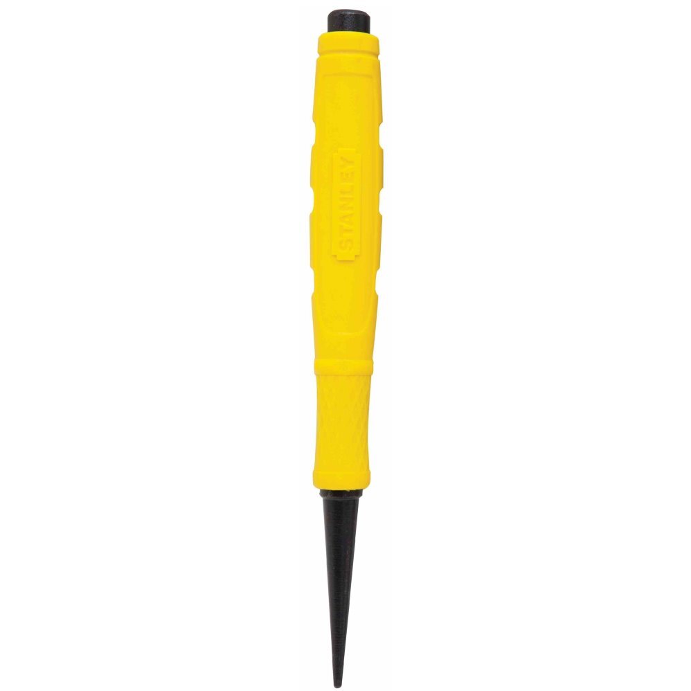 Stanley 58-911 1/32" Tip Cushion Grip Nail Set - Yellow Stanley 58-911 1/32" Tip Cushion Grip Nail Set - Yellow