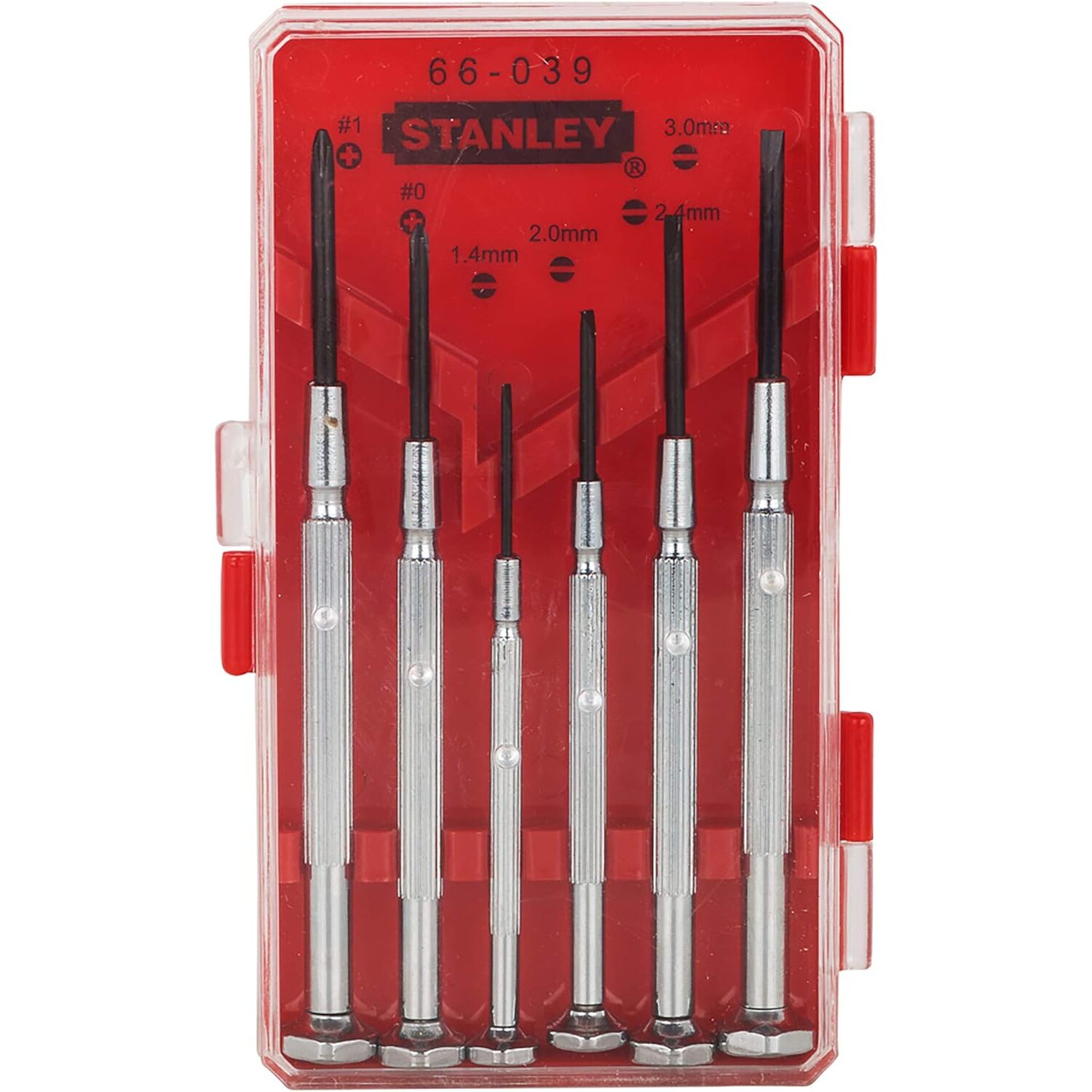 Stanley 66-039  6-Piece Jewelers Precision Screwdriver Set