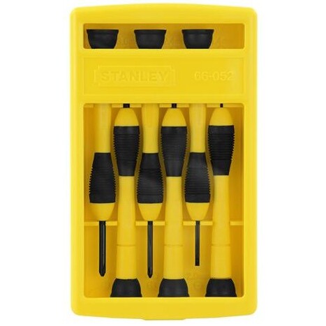 Stanley 66-052 6-Piece Precision Screwdriver Set Stanley 66-052 6-Piece Precision Screwdriver Set