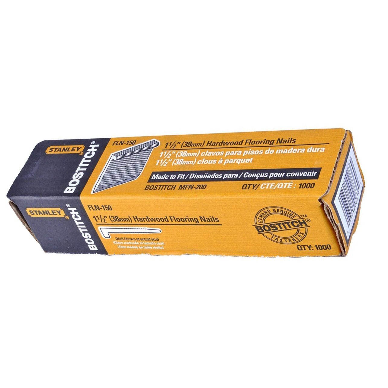 Bostitch FLN-150  1-1/2" Hardwood Flooring Cleats "L" Shaped - 1000 per Package