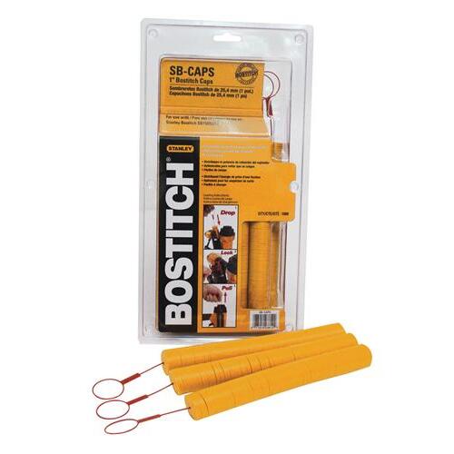 Bostitch SB-CAPS  1" Caps For Bostitch Cap Stapler and Nailer - 1000 per Package