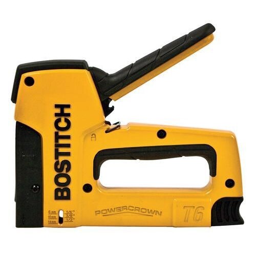 Bostitch T6-8  1/4" to 9/16" Heavy Duty PowerCrown Staple Gun Tacker