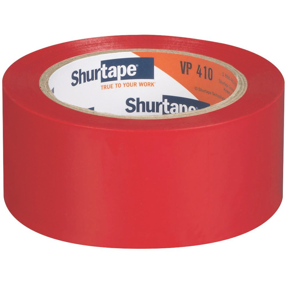 Shurtape VP410-RED  Line Set Tape Red 2" x 36 yd Uv Resist