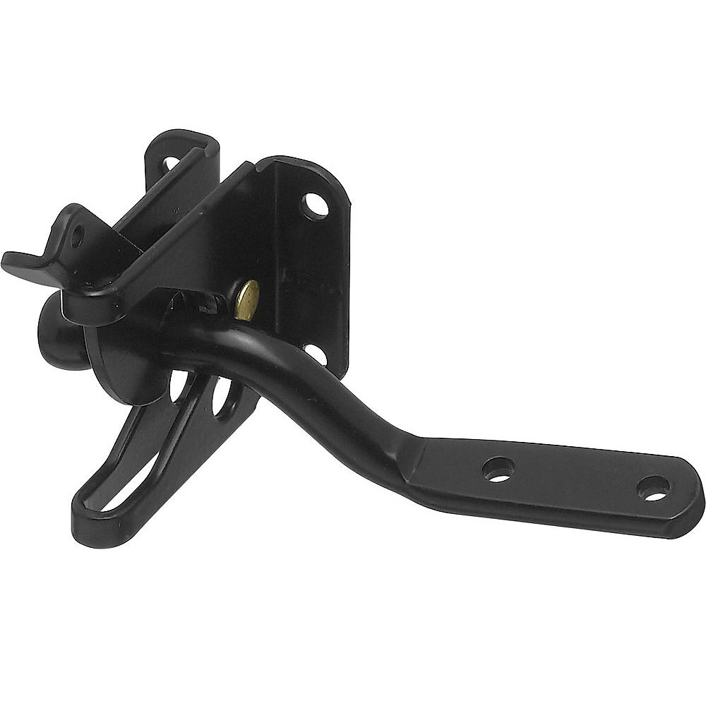 National N101-121  Automatic Gate Latch - Black (V21)