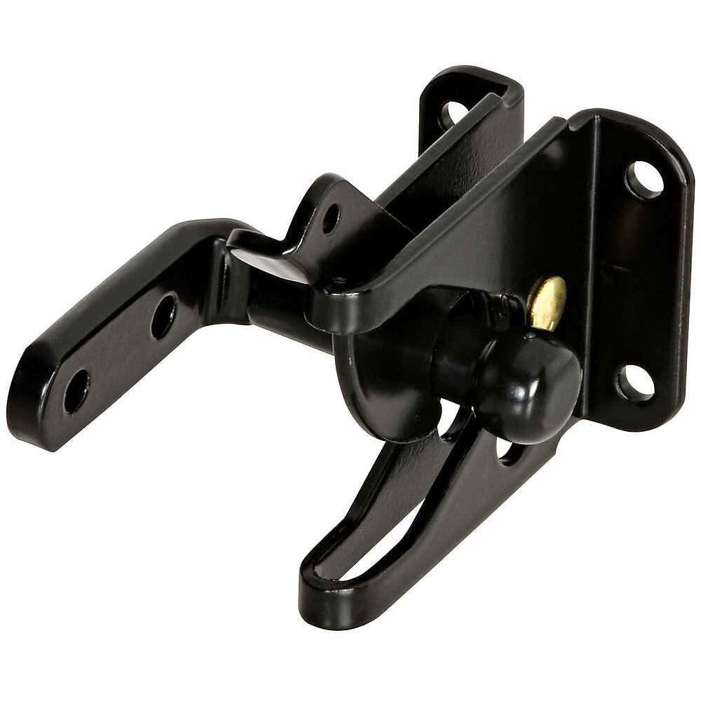 National  N101-337  Automatic Gate Latch - Black (V22)