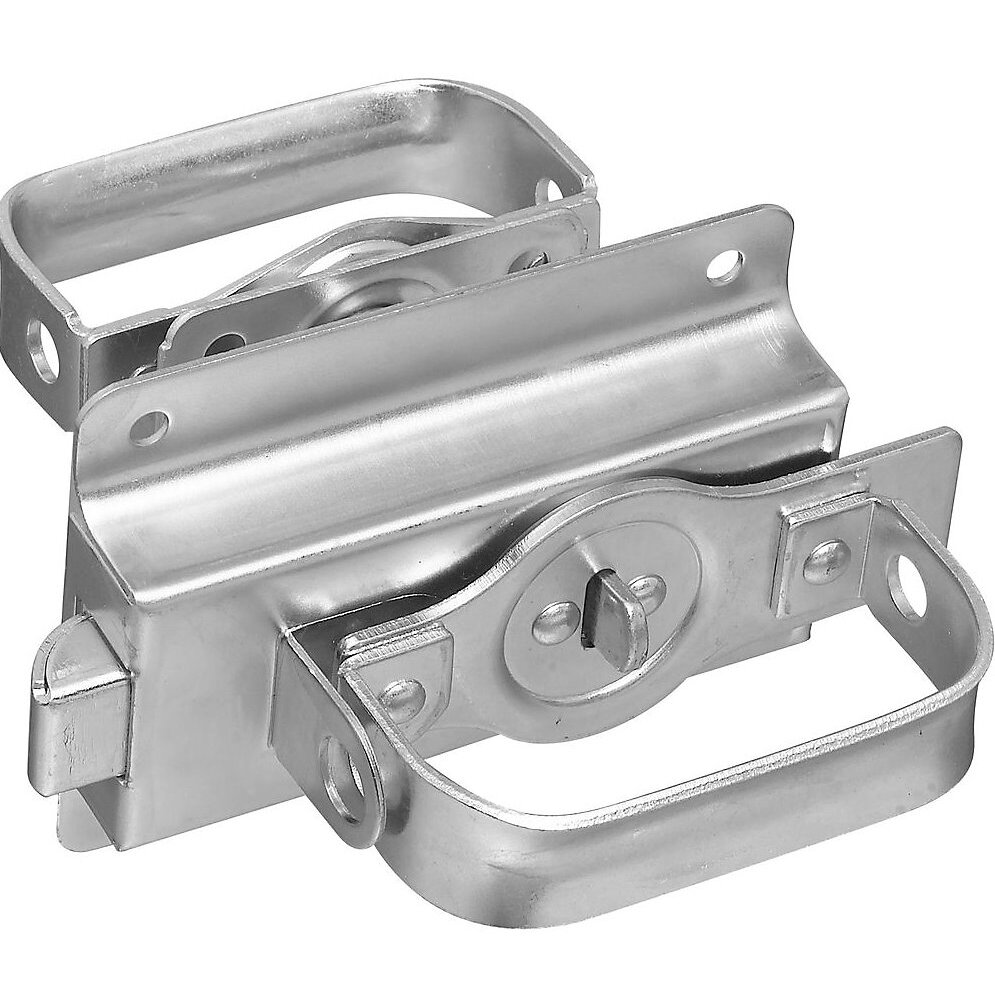 National N101-600  Swinging Door Latch - Zinc Plated (V25)