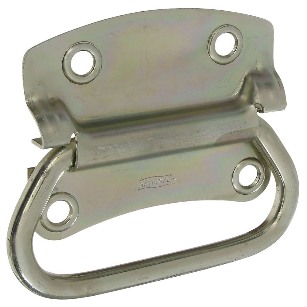 National  N117-002  Chest Handle 3-1/2" - Zinc Plated (V175)