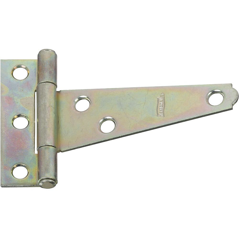 National N128-512 Light 3" T-Hinge - Zinc Plated - 2 Per Package (V284) National N128-512 Light 3" T-Hinge - Zinc Plated - 2 Per Package (V284)
