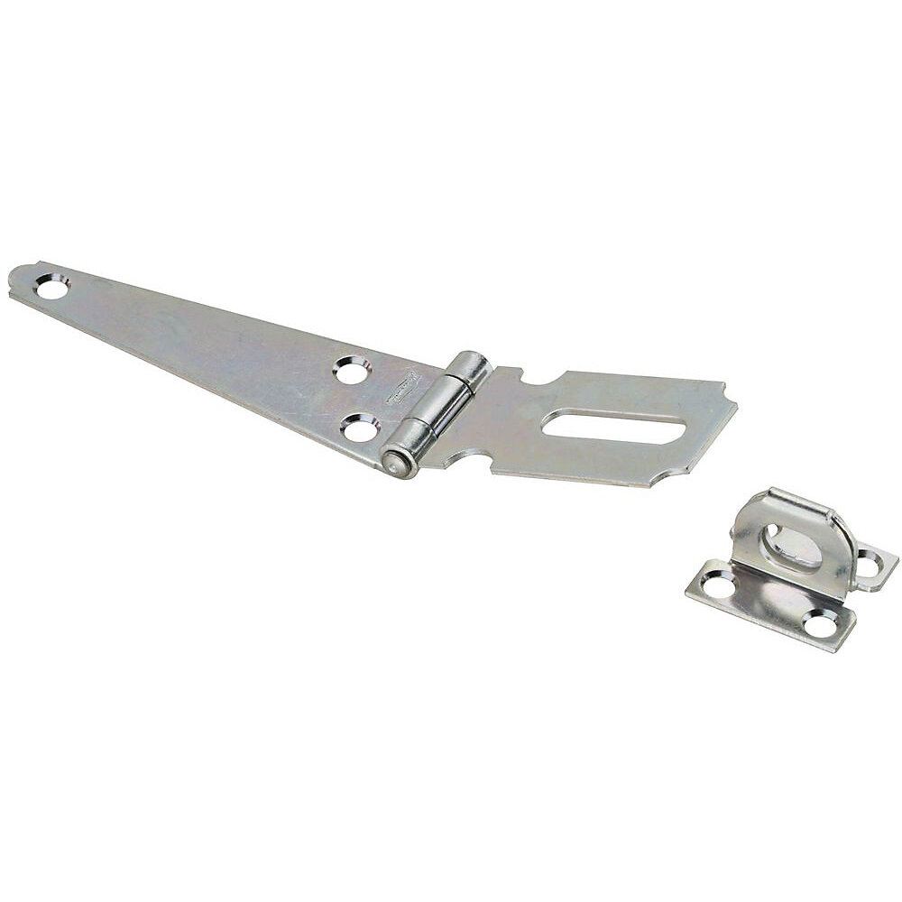National N129-627  Hinge Hasp 4" - Zinc Plated (V288)
