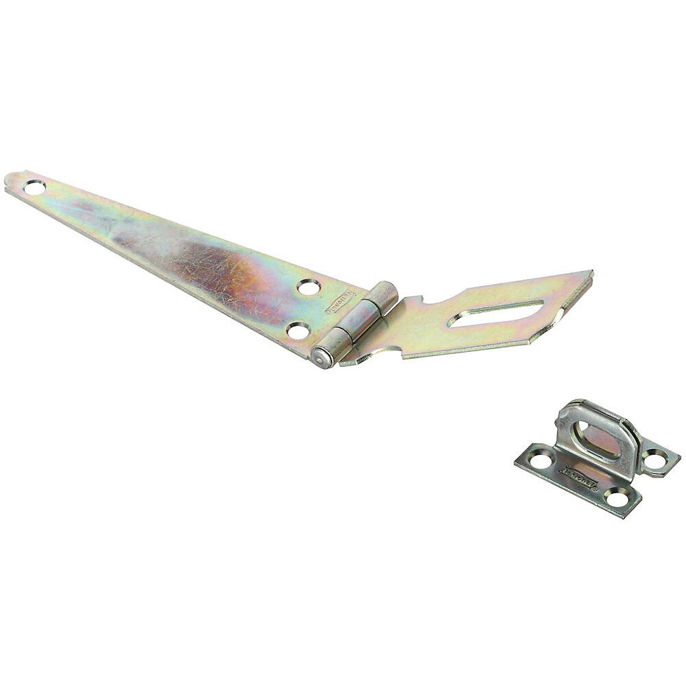 National N129-668  Hinge Hasp 6" - Zinc Plated (V288)