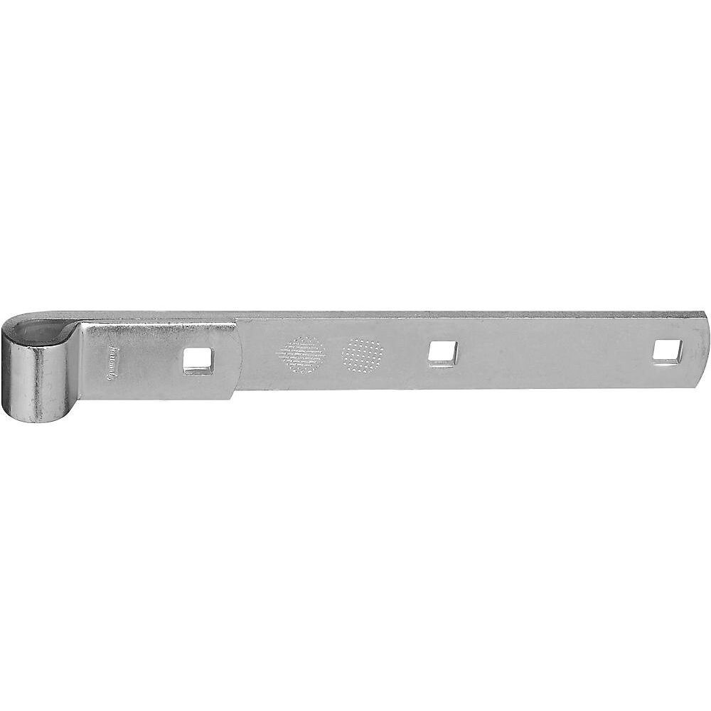 National  N130-732  Hinge Strap 10" - Zinc Plated (294BC)