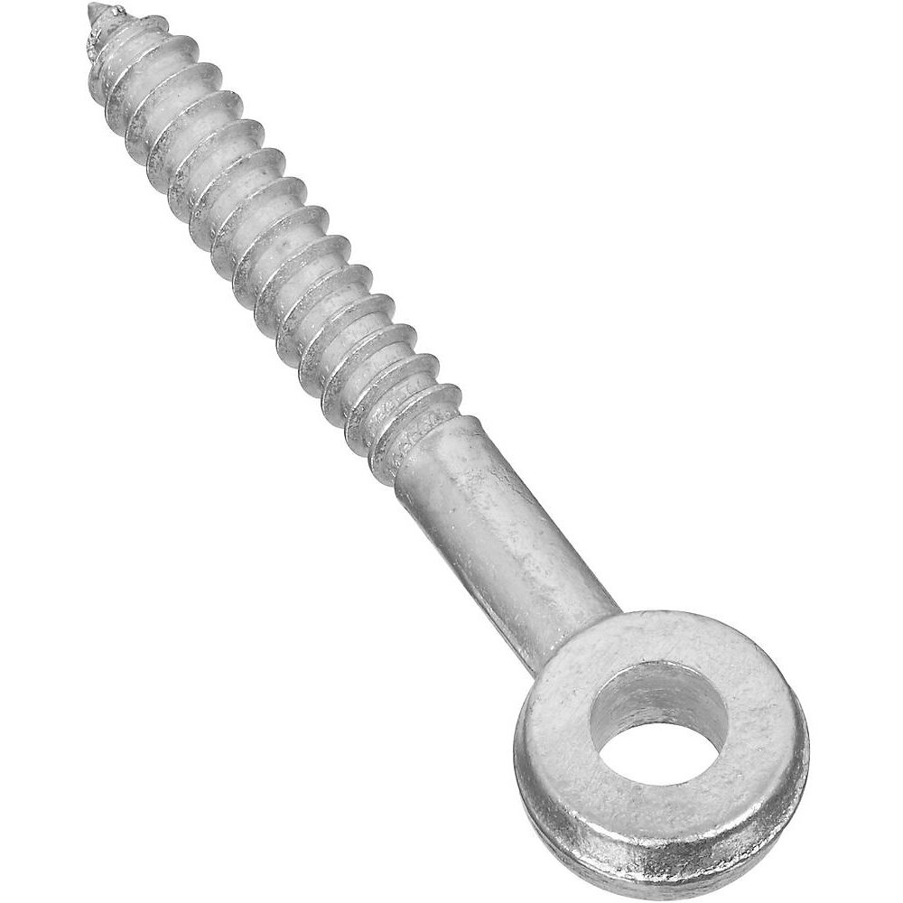 National N131-227  Screw Eye 5/8" x 5" - Zinc Plated (296BC)