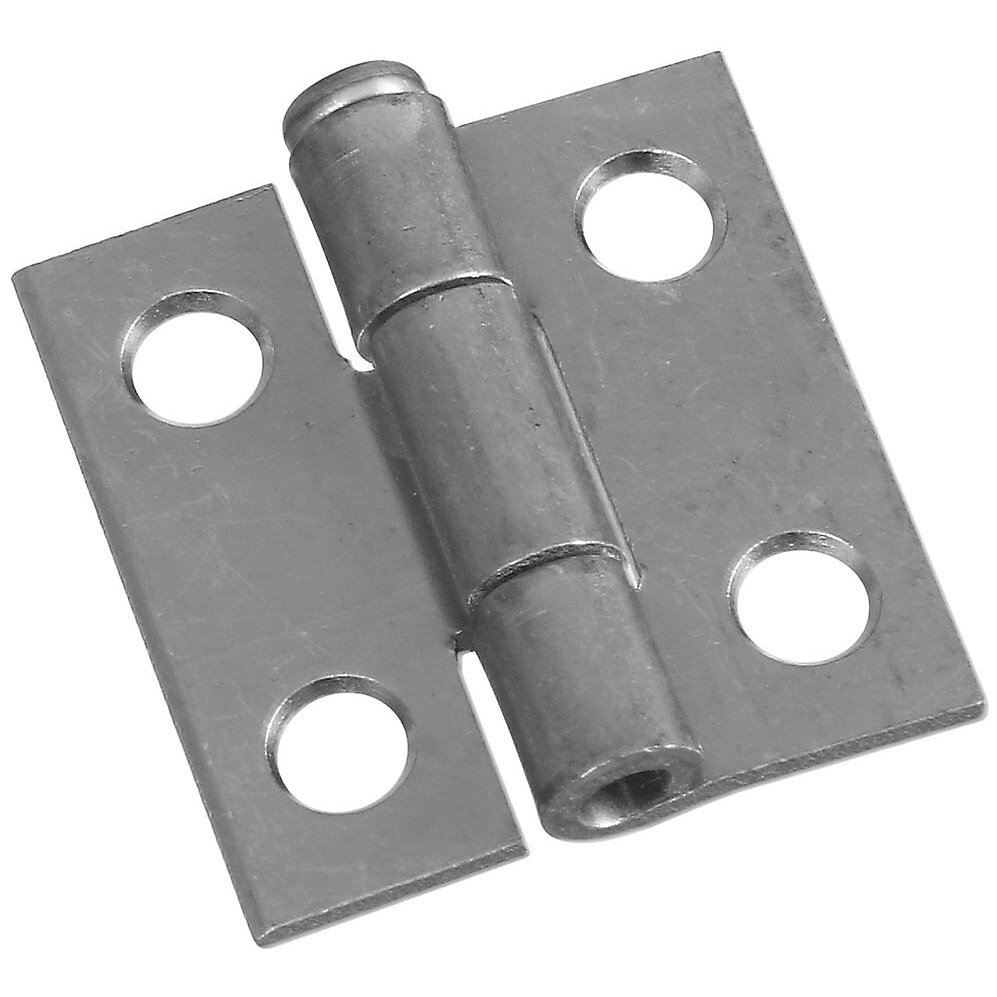 National N141-606 Removable 1" Pin Hinge - Zinc Plated - 2 Per Package (V508) National N141-606 Removable 1" Pin Hinge - Zinc Plated - 2 Per Package (V508)