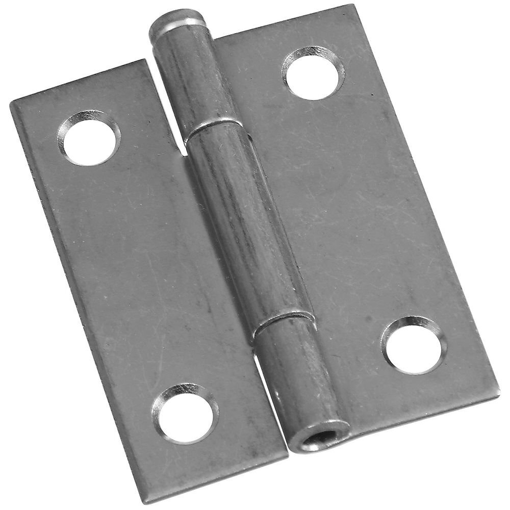 National N141-838  Removable 2" Pin Hinge - Zinc Plated - 2 per Package (V508)
