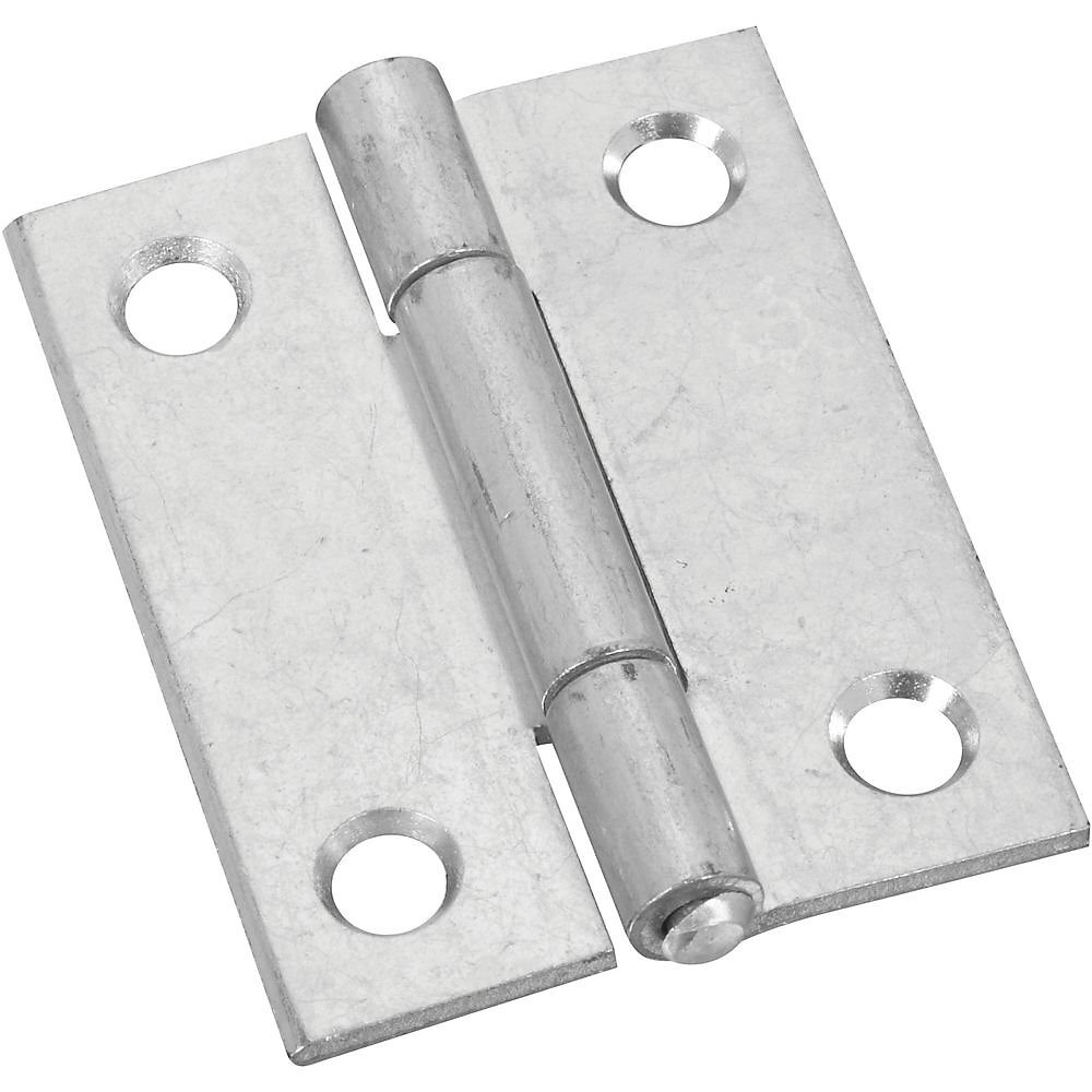 National N146-159  Non-Removable 2" Pin Hinge - Zinc Plated - 2 per Package (V518)