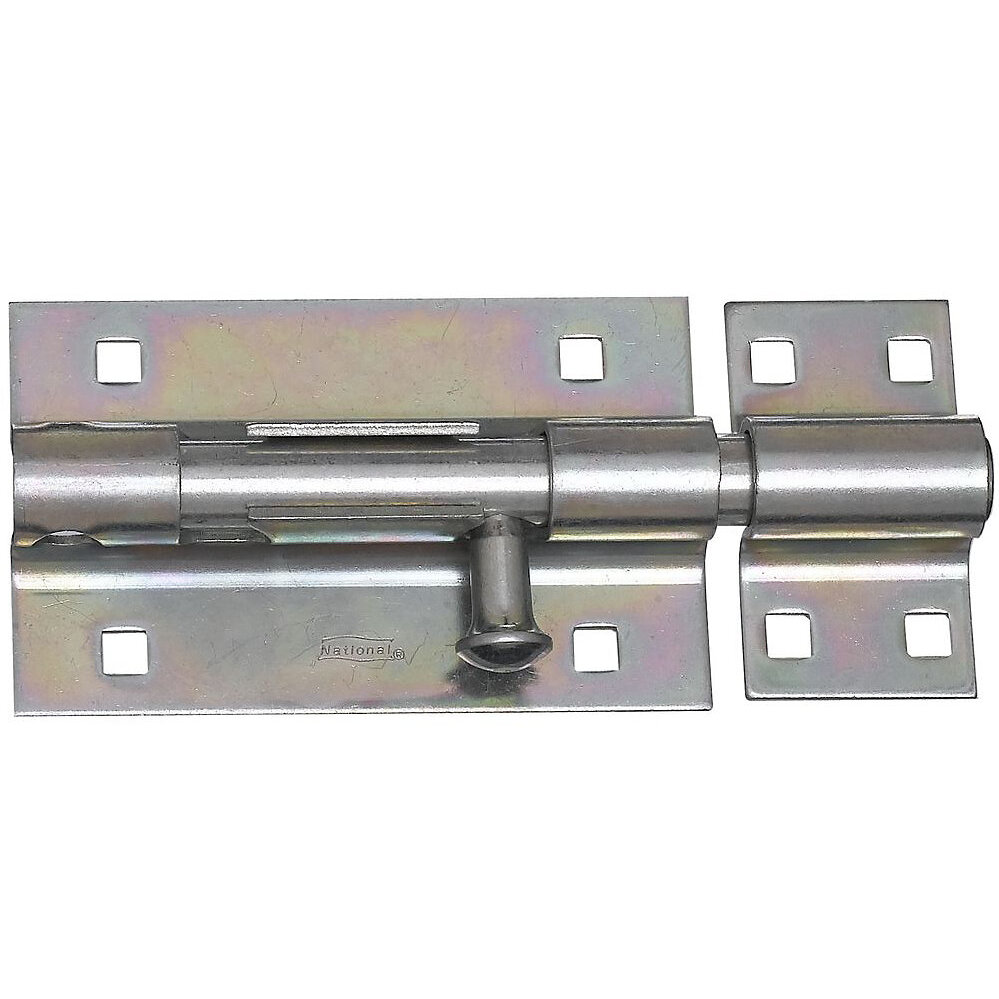 National N151-118  Extra Heavy 5" Barrel Bolt - Zinc Plated (V832)