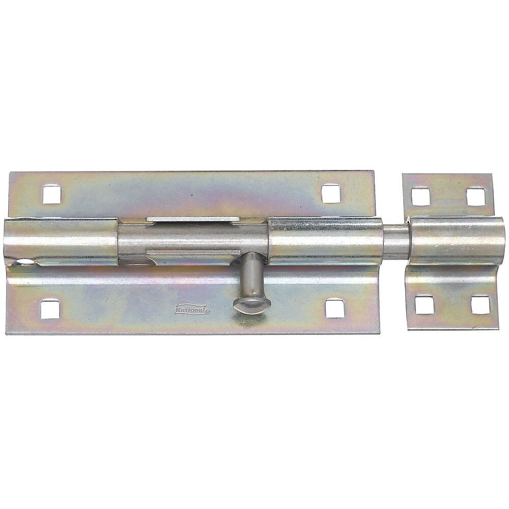 National  N151-167  Extra Heavy 8" Barrel Bolt - Zinc Plated (V832)